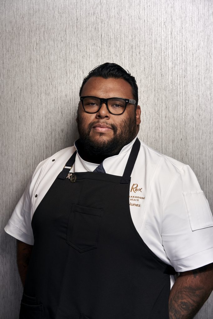 Executive Chef Walter Nunez at The Rex Seaside Steakhouse